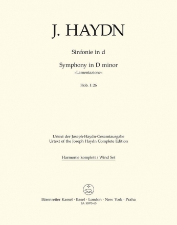 Sinfonie d-Moll Hob.I:26  Harmoniestimmen