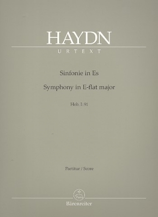 Sinfonie Es-Dur Nr.91 Hob.I:91 fr Orchester Partitur