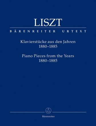 Klavierstcke aus den Jahren 1880-1885 fr Klavier
