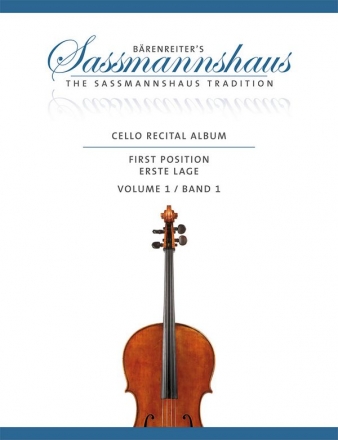 Cello Recital Album vol.1 fr 1-2 Violoncelli und Klavier Partitur und Stimmen