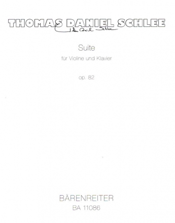 Suite op.82 fr Violine und Klavier