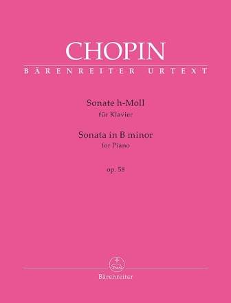 Sonate h-Moll op.58 fr Klavier