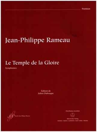 Le Temple de la Gloire RCT59 fr Orchester Partitur