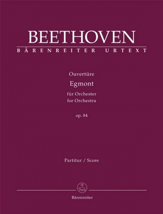 Ouvertre 'Egmont' op. 84 fr Orchester Partitur, Urtextausgabe