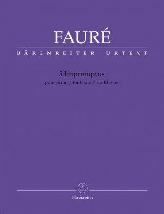 5 Impromptus fr Klavier