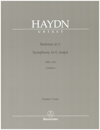 Sinfonie C-Dur Hob.I:69 'Laudon' fr Orchester Partitur