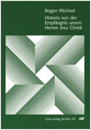Die Empfngnis unsers Herren Jesu Christi fr Tenor, Soliloquenten und gem Chor (SSATTB) Partitur