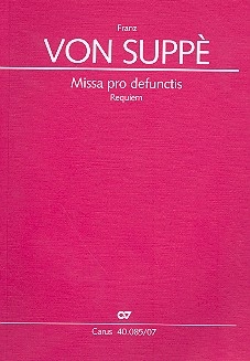 Missa pro defunctis  fr Soli, gem Chor und Orchester Studienpartitur