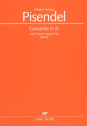 Concerto in D fr Orchester Partitur