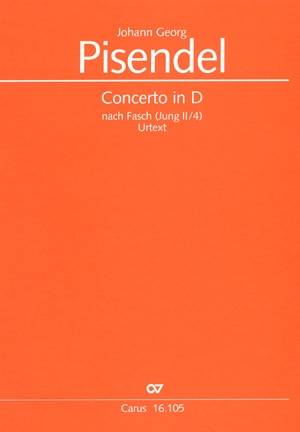 Concerto in D  fr Orchester Partitur