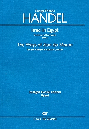 The Ways of Zion do mourn HWV264 fr gem Chor und Orchester Klavierauszug (en)