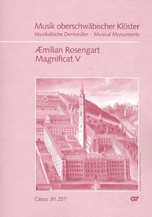 Magnificat Nr.5 fr Soli, gem Chor und Bc Partitur