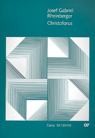 Christoforus op.120 fr Soli, gem Chor und Orchester Klavierauszug (dt/en)
