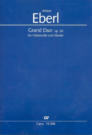 Grand duo op.26 fr Violoncello und Klavier