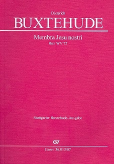 Membra Jesu nostri BuxWV75 fr Soli, Chor und Orchester Studienpartitur