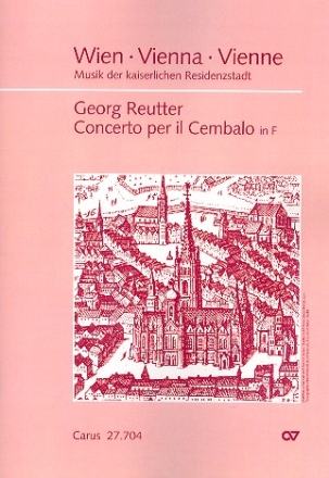 Concerto in F fr Cembalo, 2 Violinen und Violone (Violoncello) Partitur und Stimmen
