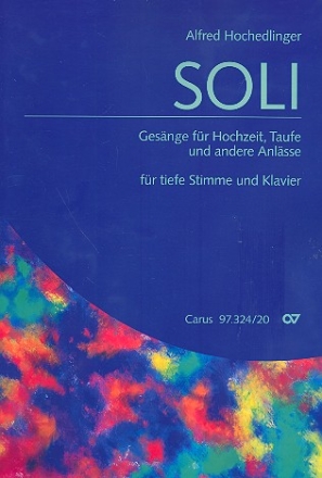 Soli fr Gesang (tief) und Klavier