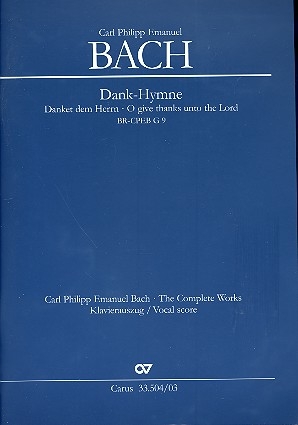 Dank-Hymne der Freundschaft fr Soli, gem Chor und Orchester Partitur (Leinen)