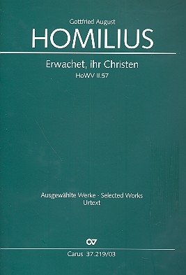 Erwachet ihr Christen HoWVII.57 fr Soli, gem Chor und Orchester Klavierauszug