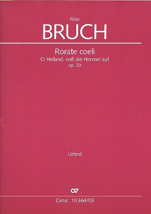 O Heiland rei die Himmel auf op.29 fr gem Chor und Orchester Klavierauszug (dt)