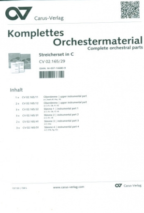 Chorbuch Gotteslob Musizierband fr 4-stimmiges flexibles Ensemble (Oberstimme ad lib) Stimmensatz Streicher