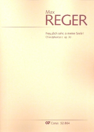 Choralphantasie ber Freu dich sehr o meine Seele op.30 fr Orgel