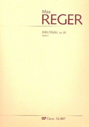 10 Stcke op.69 Band 2 (Nr.6-10) fr Orgel