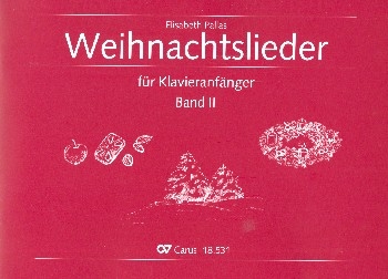 Weihnachtslieder f�r Klavier-Anf�nger Band 2   f�r Klavier (mit Text)