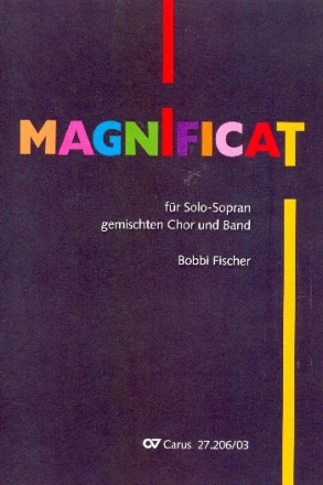 Magnificat fr Sopran, gem Chor und Band Klavierauszug