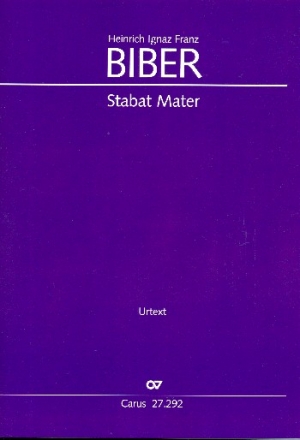 Stabat Mater ChaB50 fr gem Chor und Bc Partitur (Bc ausgesetzt)