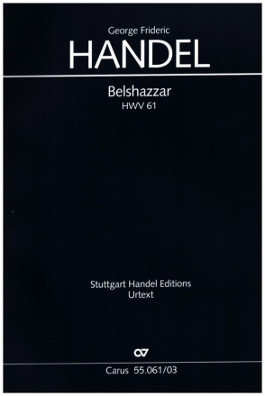 Belshazzar HWV61 fr Soli, gem Chor und Orchester Klavierauszug (dt/en)