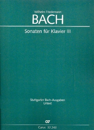 Sonaten Band 3 (A11, 4 Fassungen) fr Klavier