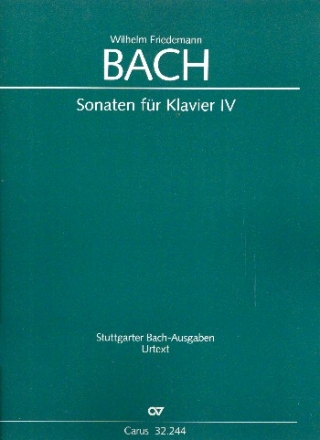Sonaten Band 4 (A13-A16) fr Klavier