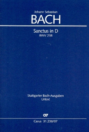 Sanctus in D fr gem Chor und Instrumente Studienpartitur