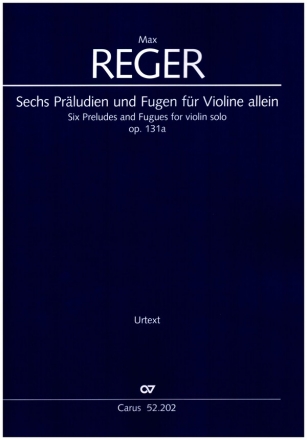 6 Prludien und Fugen op.131a  fr Violine