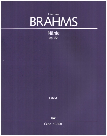 Nnie op.82 fr gem Chor und Orchester Partitur (dt/en)