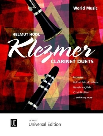 Klezmer Clarinet Duets fr 2 Klarinetten Partitur