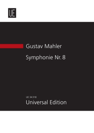 Sinfonie Nr.8  fr Soli, Knabenchor, 2 gem Chre und Orchester Studienpartitur