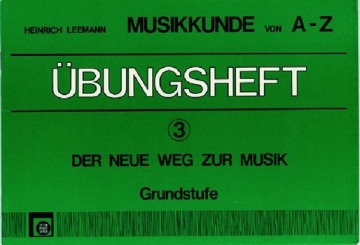 bungsheft 3, Musikkunde A-Z