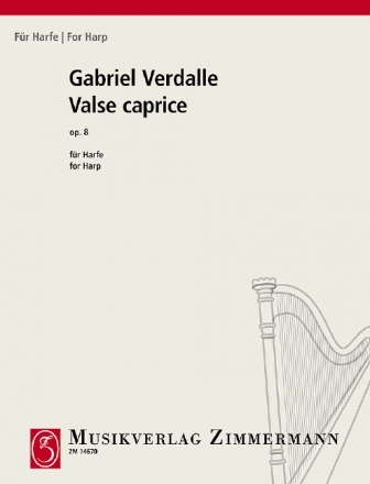 Valse caprice op.8 fr Harfe