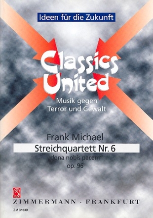 Streichquartett Nr.6 op.96 Partitur und Stimmen