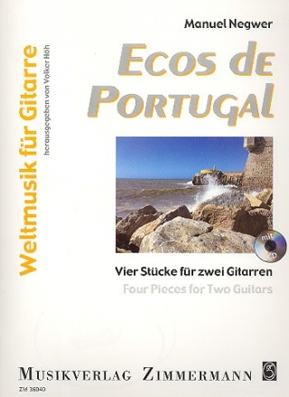 Ecos de Portugal (+CD) fr 2 Gitarren Spielpartitur