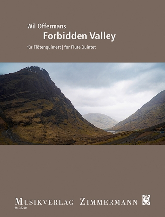 Forbidden Valley fr 3 Flten, Altflte und Bassflte Partitur und Stimmen