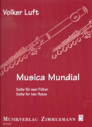 Musica mundial op.56 fr 2 Flten 2 Spielpartituren