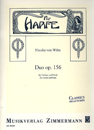 Duo op.156 fr Violine und Harfe Reprint