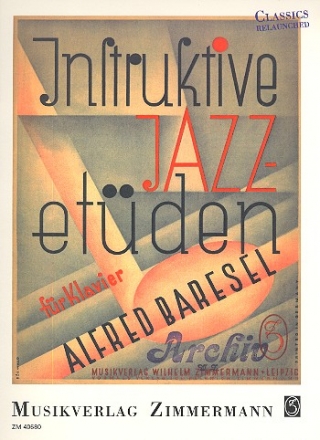 Instruktive Jazz-Etüden: für Klavier Reprint