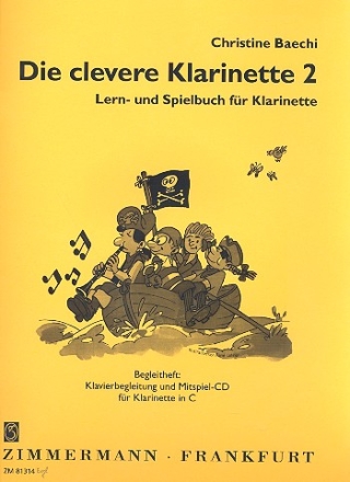 Die clevere Klarinette Band 2 Klavierbegleitung (+CD) fr Klarinette in C
