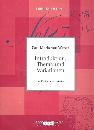 Introduktion, Thema und Variationen fr Klarinette und Klavier