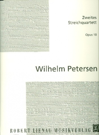 Streichquartett Nr.2 op.10  Partitur und Stimmen