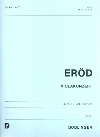Konzert op.30 f�r Viola und Orchester f�r Viola und Klavier